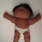 Dinky Baby, African American Doll, Handmade Doll,..