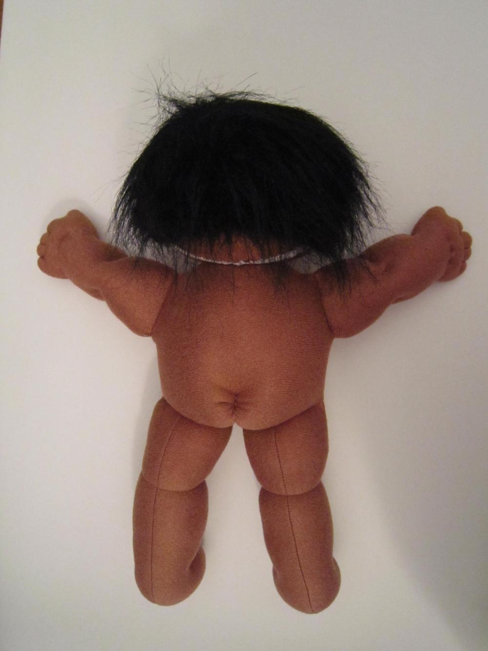 Dinky Baby, African American Doll, Handmade Doll, Soft Sculpture, Baby